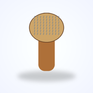 Double-Sided Grooming Brush