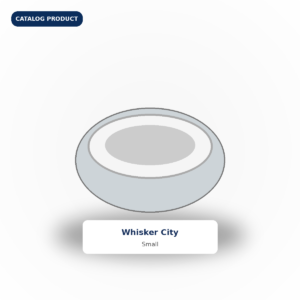 Whisker City Stainless Cat Bowl – Small