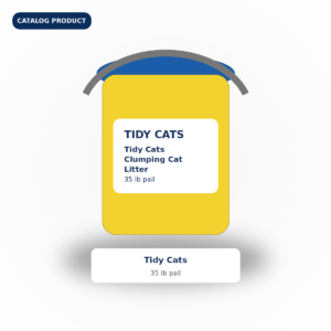 Tidy Cats Clumping Cat Litter – 35 lb