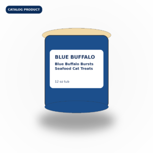 Blue Buffalo Bursts Seafood Cat Treats – 12 oz