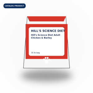 Hill's Science Diet Adult Chicken & Barley – 30 lb