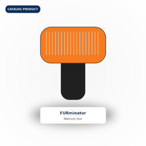 FURminator Undercoat Deshedding Tool – Medium